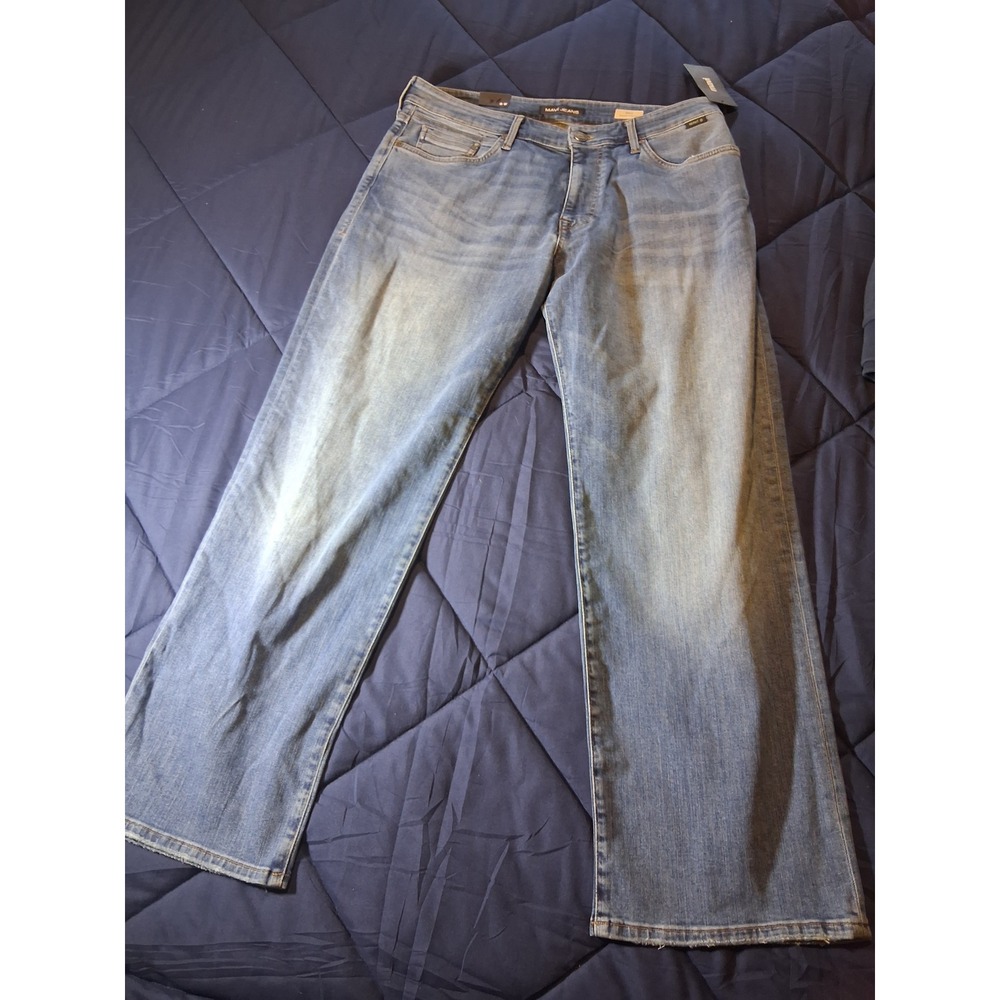 Mavi Jeans Max Relaxed Wide Leg Mid Indigo Williamsburg Denim Jeans 0017022669